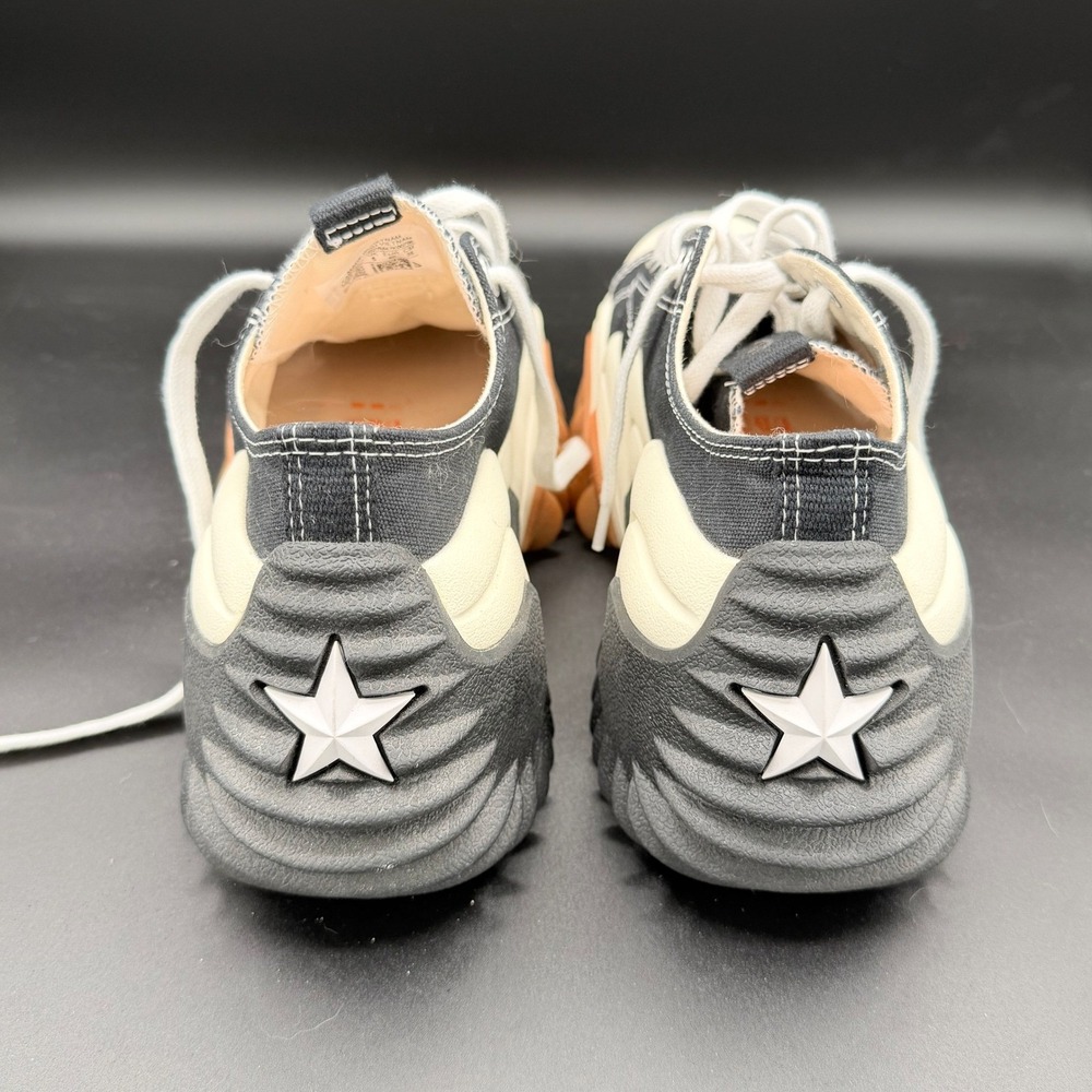 Converse Run Star Motion Low 8.5W 7M Black White Egret Platform Sneakers - Picture 3 of 11